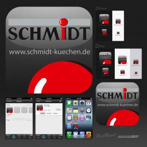 zestawienie ikon aplikacji na iOS i do iTunes