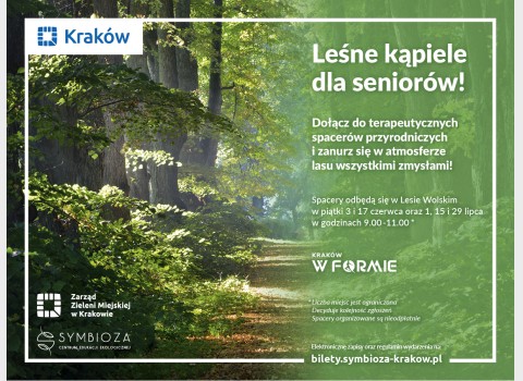 Leśne kąpiele senior&oacute;w